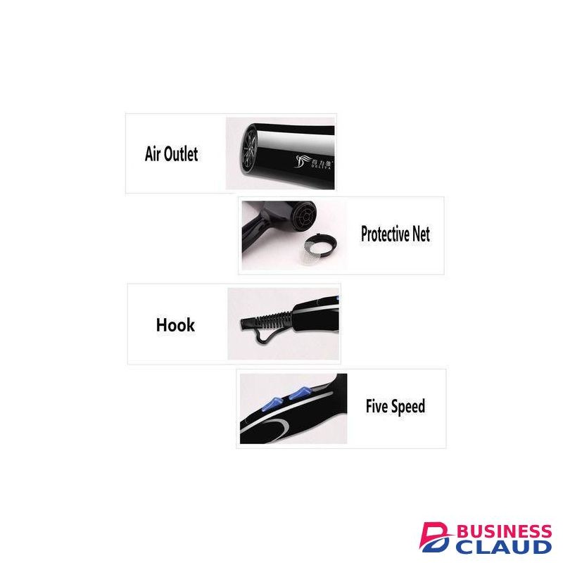 2200W Professional Hair Dryers Hot And Cold Wind + 6 Gifts