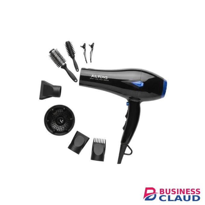 AILYONS Professional Hair Blow Dryer with Cold Air Switch & Full Salon Accessory Kit – High-Speed, Low-Noise Hair Dryer BLOW DRY MSALON MACHONE