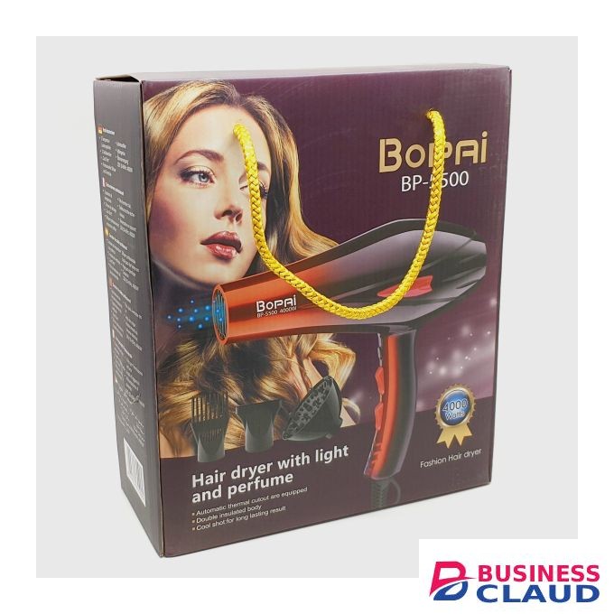 Bopai Hair Blow Dryer With 2 Speeds And 3 Heat Settings.