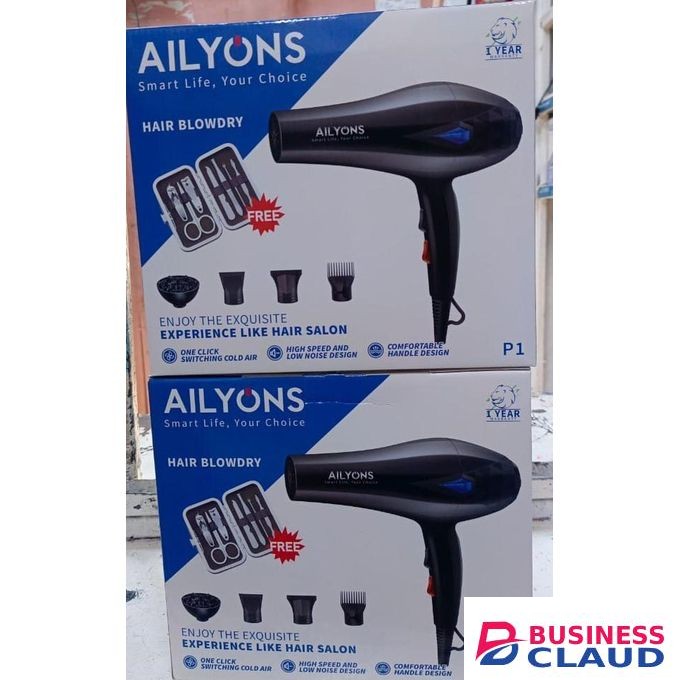 AILYONS Hair Dryer Professional Hair Blow Dry 2200W P1
