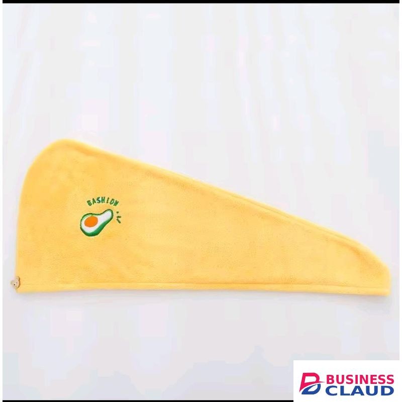 Super absorbant hair drying head towel