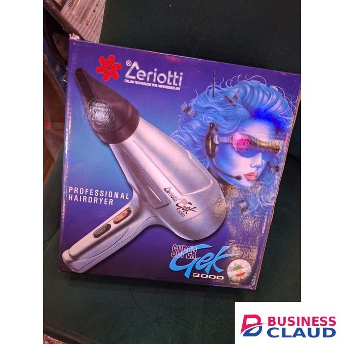Ceriotti Super Gek 3000 Professional Hair Dryer Ionic