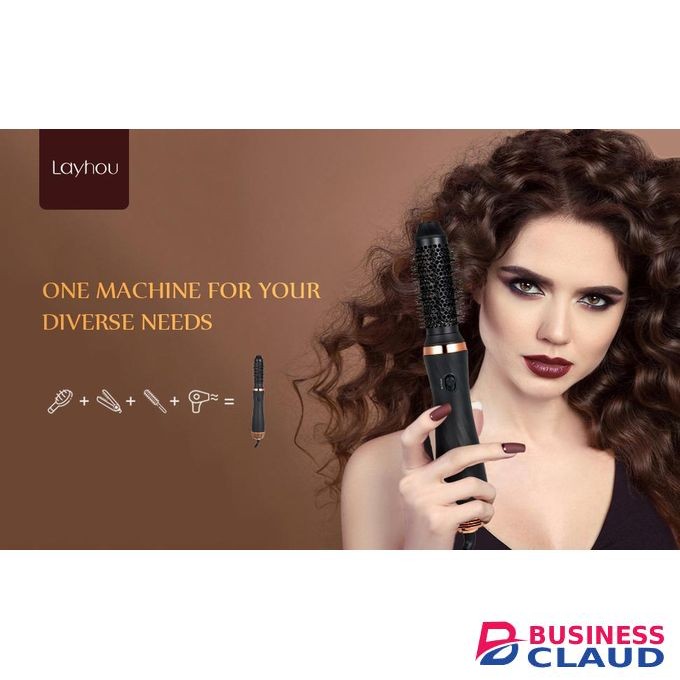Daling 3 IN 1 MULTIFUNCTIONAL HOT AIR COMB Hair Dryer, Straightener & Volumizer In One