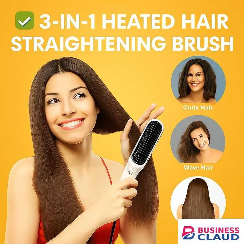 All-in-One Ionic Hair Dryer Brush – Fast Blowouts, Smooth Shine & Volume