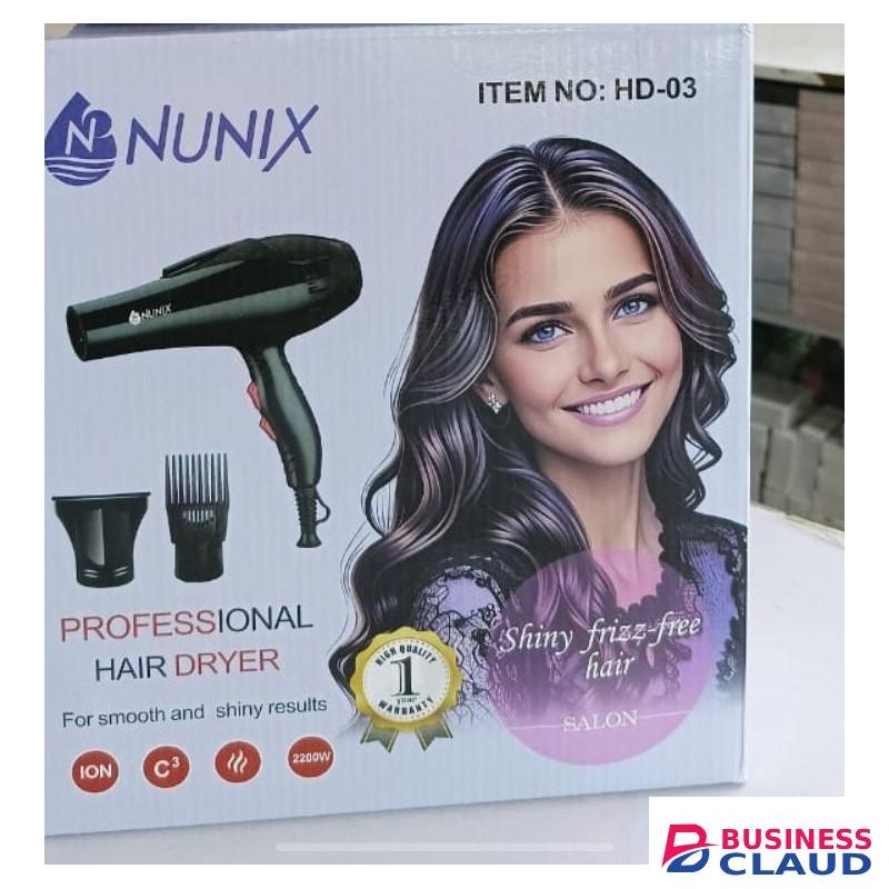 Nunix Top quality Blow Dry Hair Dryer