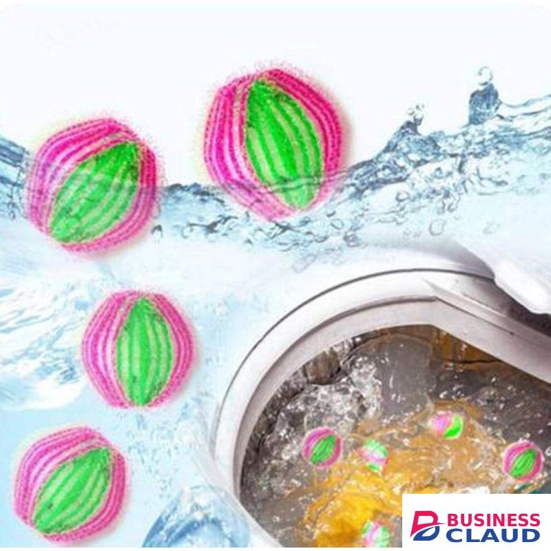 24pcs Pet Hair Remover Balls for Laundry, Lint Remover Balls - Non-Toxic Reusable Dryer Balls Washer and Dryer Ball Remove Long Hair from Dogs and Cats on Clothes in The Washing Machine