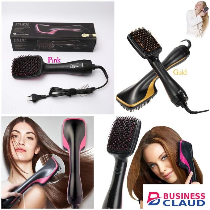 3-in-1 Hair Straightener Brush*