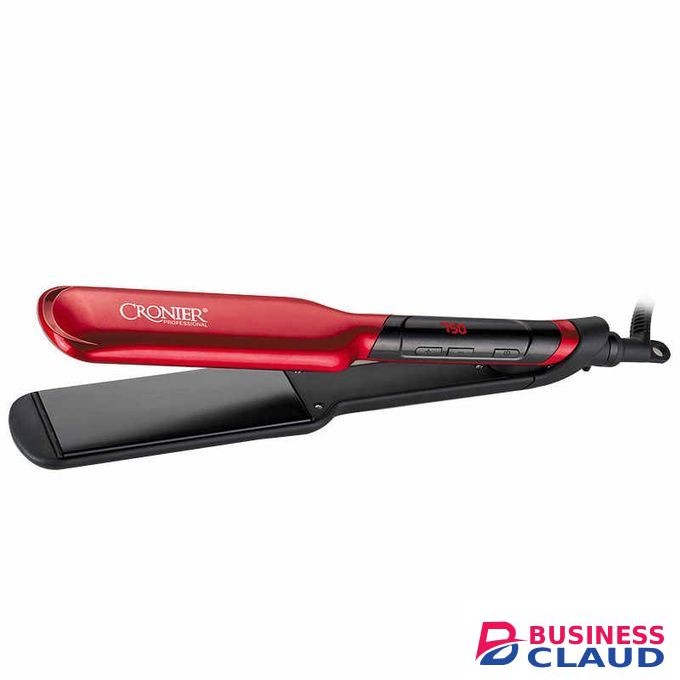 Cronier professional Hair Hair Straightner Ceramic Flat Iron With Temperature Adjustment