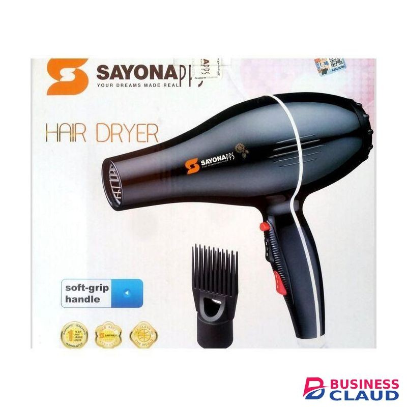 Sayona SY -300 Salon Hair Blow Drier With 2 Speeds