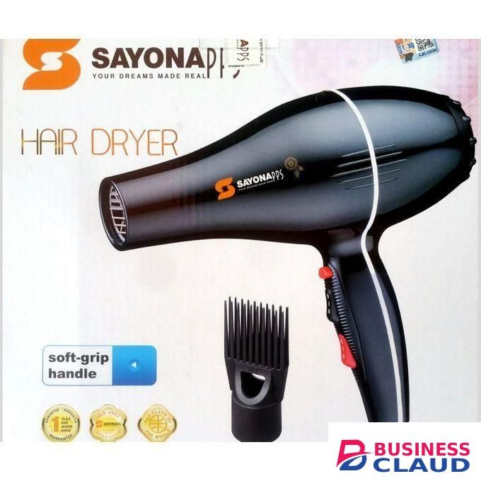 Sayona SY -300 Salon Hair Blow Drier With 2 Speeds