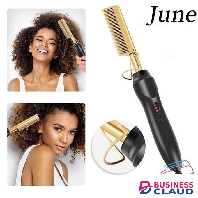 Nunix 2 in 1 Ceramic Coated Flat Iron Quality //Hair Straightener//Flat Iron//Superfly Fast Heating Hair Straightener for Quick and Smooth Results, Plus Travel Friendly