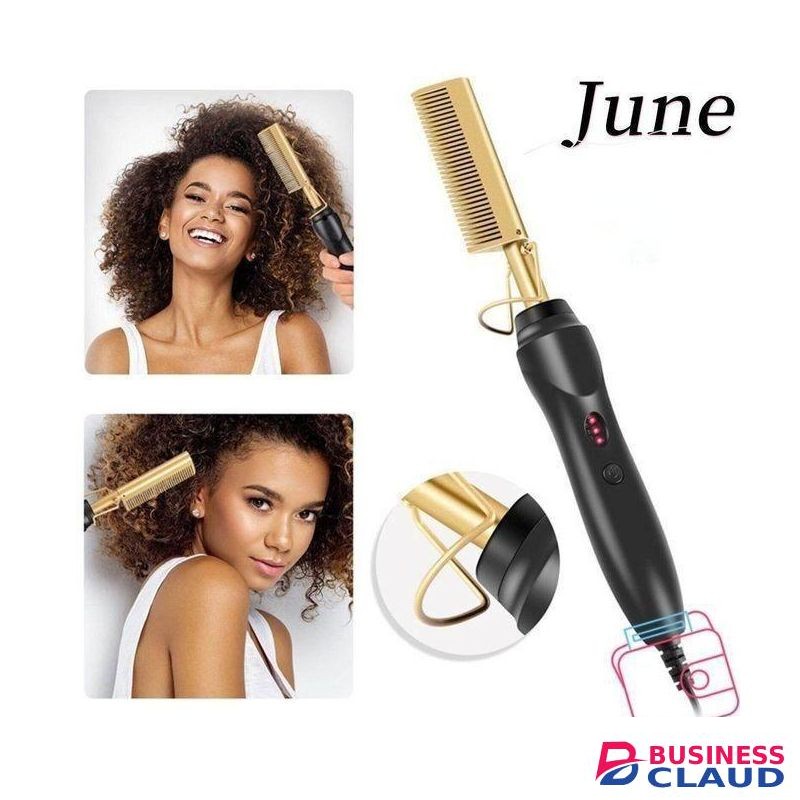 Nunix Buy now 2 in 1 Ceramic Coated Flat Iron Quality //Hair Straightener//Flat Iron//Superfly Fast Heating Hair Straightener for Quick and Smooth Results, Plus Travel Friendly