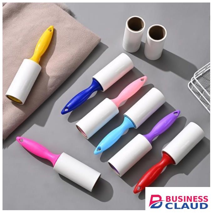 Pet Hair Remover,Tearable Roll Paper Roller Pet Hair Clothes Carpet Furniture Lint Remover Portable Brush Tool Tearable Hair Roller Portable Hair Remover,Lint Roller for Pet Hair - 2 PIECES