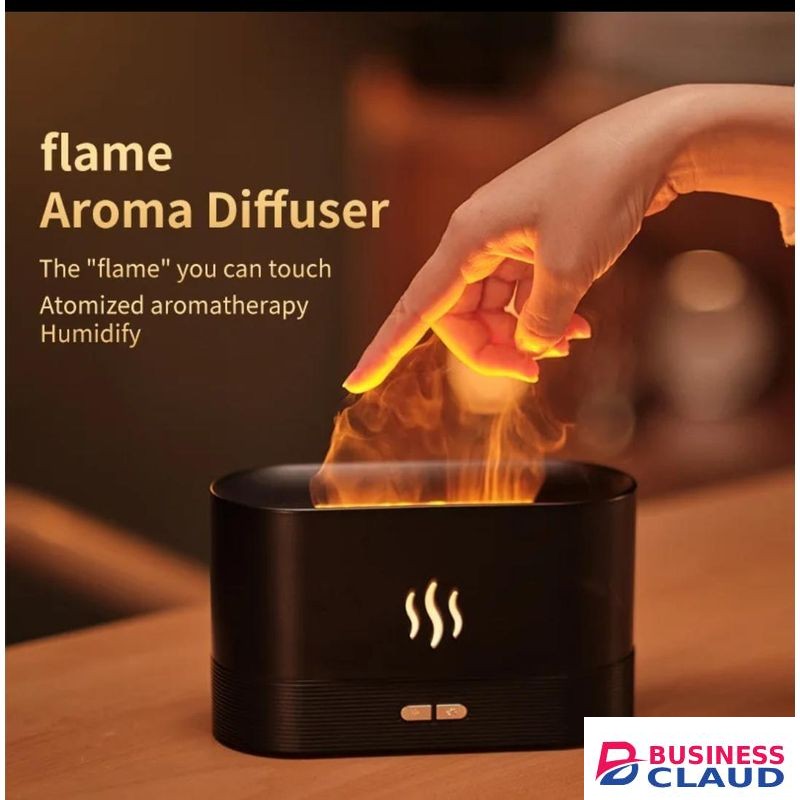 FLAME AROMA DIFFUSER With fire-like lights Colour changing