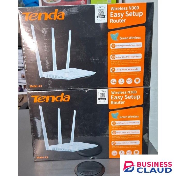 Tenda Router Model F3 – 300Mbps Wireless WiFi Router