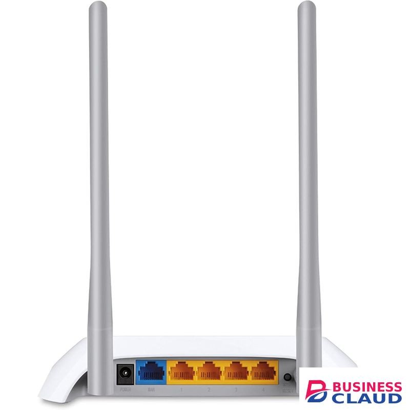 TP Link TL-WR840N AP Wi-Fi Router/Router, 4 X LAN, 1 X WAN (2.4GHz, 802.11n) - 300Mbps, Tabletop, AP/Client/Router, 2.4GHz Band