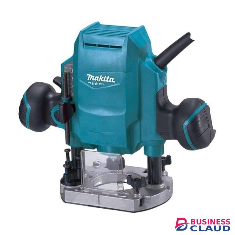 Makita 900W 8MM Wood Router Trimmer, Precise Variable Milling Depth Plunge Router