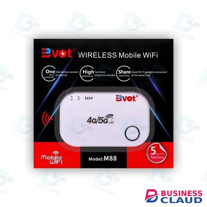 BVOT M88 Wireless Mobile Router – Ultra Slim, High-Speed Wi-Fi Router for All Your Devices