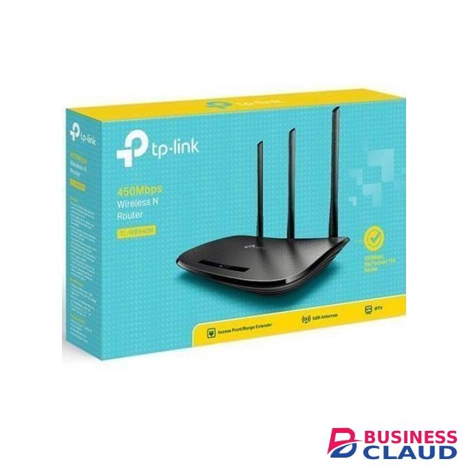 TP Link High Speed Solution TL-WR940N 450 Mbps Wireless WiFi Router, 3A THIS IS NOT A SIMCARD ROUTER