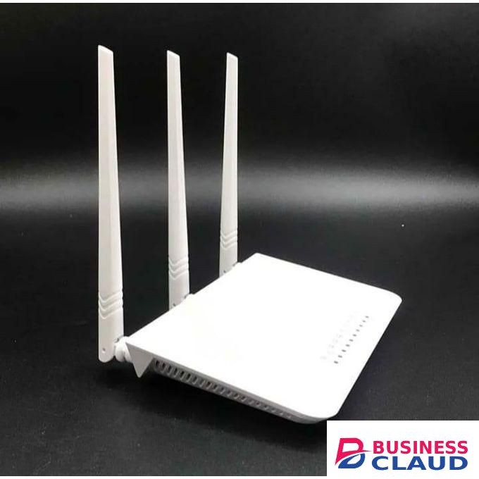 tenda F3 300Mbps Wireless Home Router 2.4GHz 3 Antennas English Version Wireless Wifi Router - White