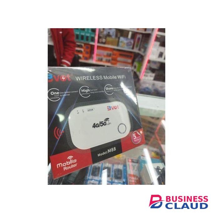 BVOT M88 Wireless 4G/5G Wi-Fi Router â€“ Ultra Slim and Easy-to-Use Router for Travel & Work