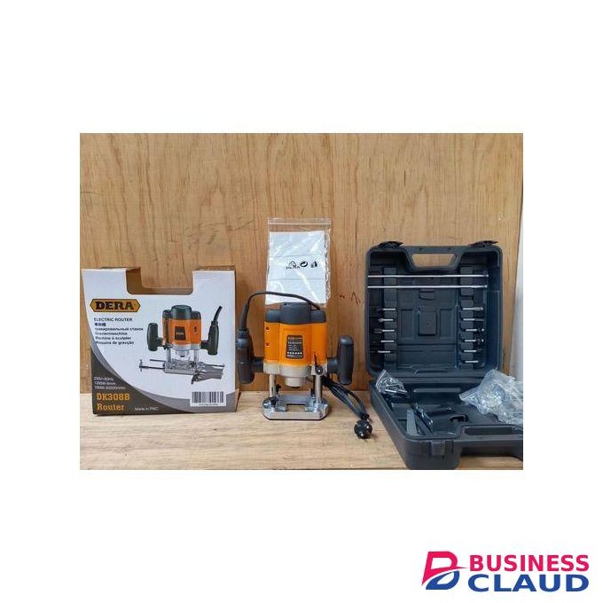 Dera Heavyduty 8MM Electric Router 1200W Perfect for Trimming and Shaping Wood- with 12pcs Router Bits set