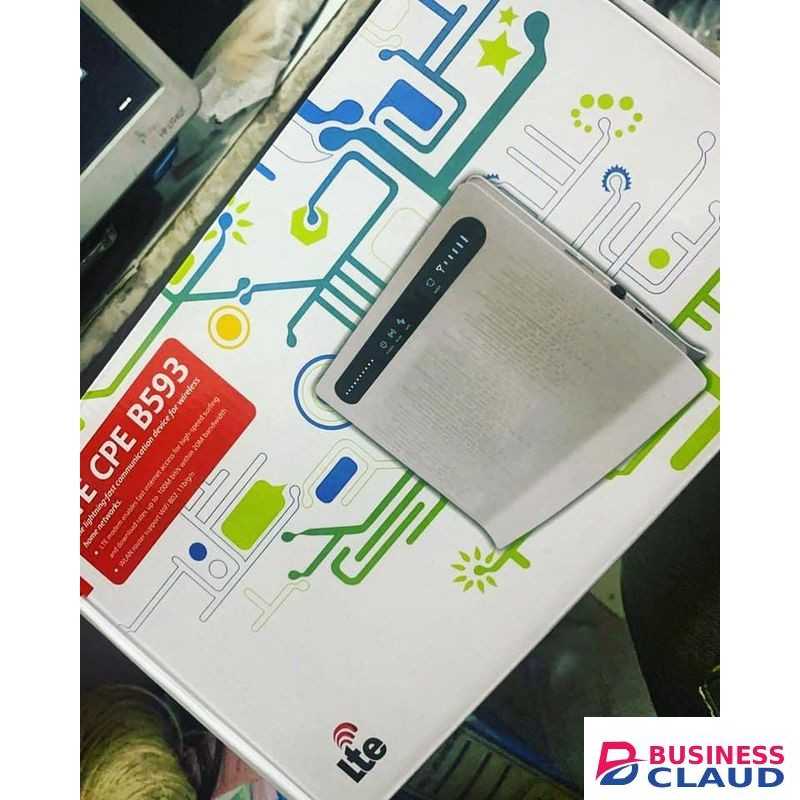 Huawei LTE CPE B593 is a wireless broadband router / Share this product Huawei B593 LTE CPE Sim Card Mobile Wi-Fi Router