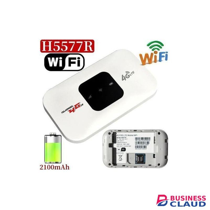 Lt 4G Router MIFI Wireless Lte Wifi Modem Sim Card Router MIFI Pocket Hotspot 8 WiFi Users Built-in Battery Portable WiFi