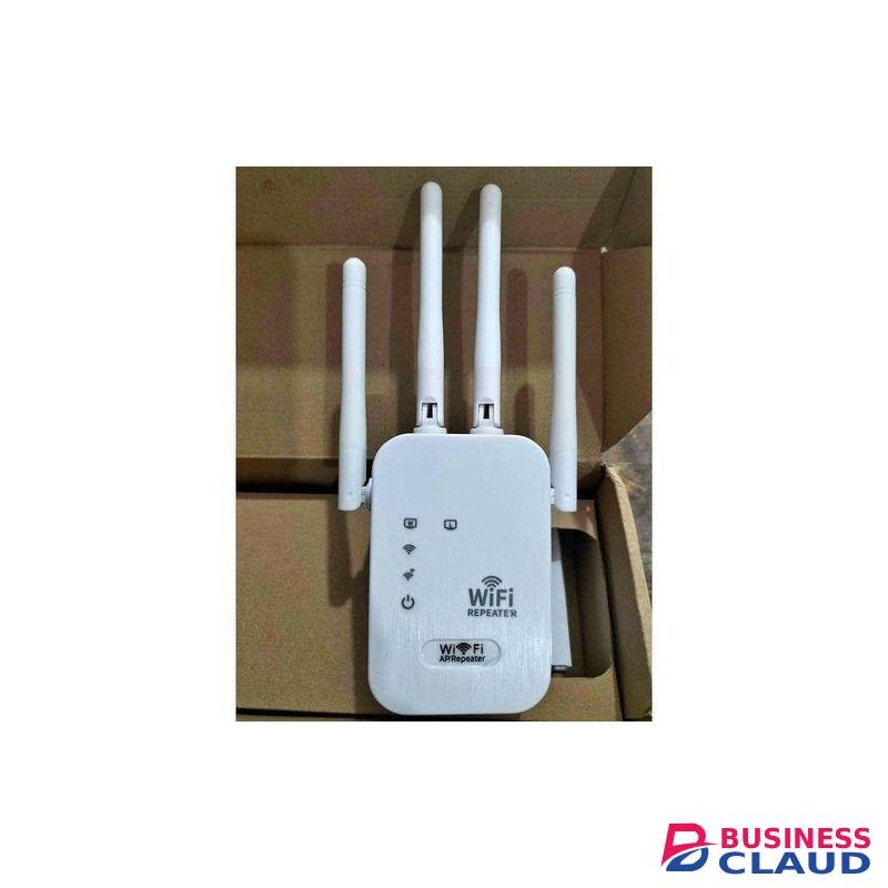 Wireless Wifi Repeater Router 1200Mbps Dual-Band 2.4/5G 4Antenna Wi-Fi Range Extender Wi-Fi Routers Home Network Home Supplies