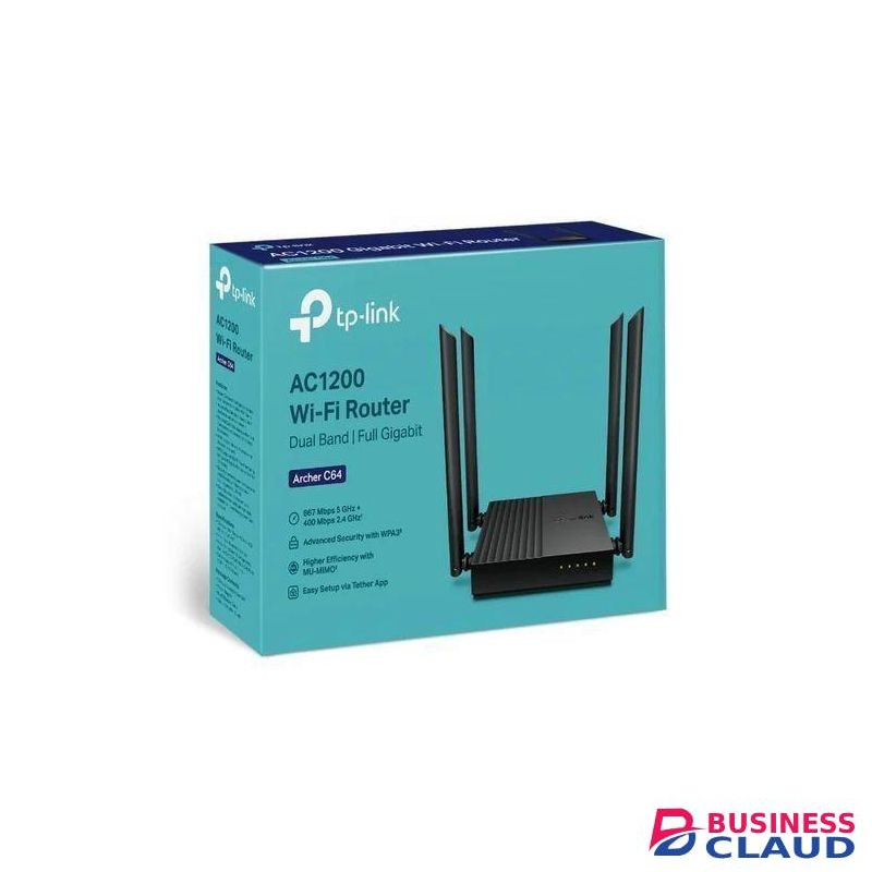 TP Link Archer C64 AC1200 Wireless Router
