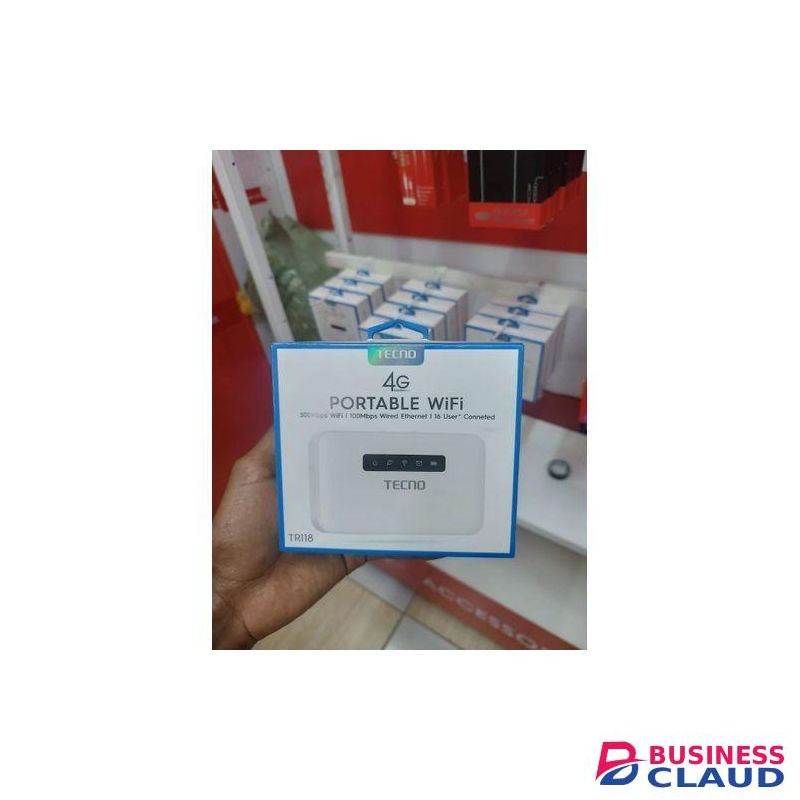 Tecno 4G Portable WIFI Router Universal Sim MiFi