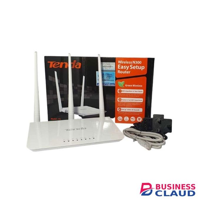 Tendance Boutique F3 N300 300 Mbps Wireless WiFi Router