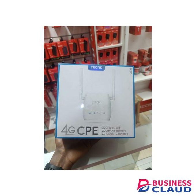Tecno 300Mbps 32users WiFi Router With 2000mAh Battery