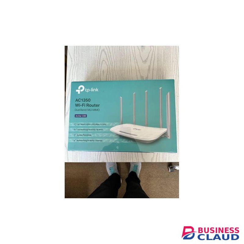 TP Link Archer C60 AC1350 Dual Band Wi-Fi Router