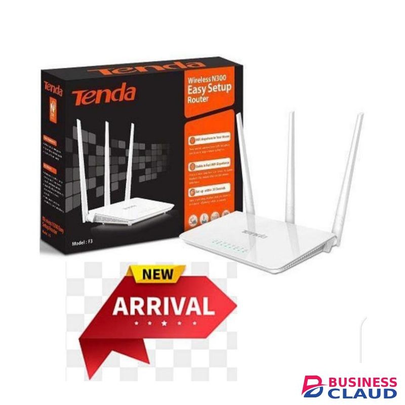 Tenda F3 N 300Mbps wireless Wifi Router