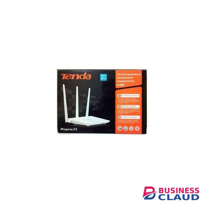 tenda F3 300Mbps Wireless WiFi Router- Optical Fiber