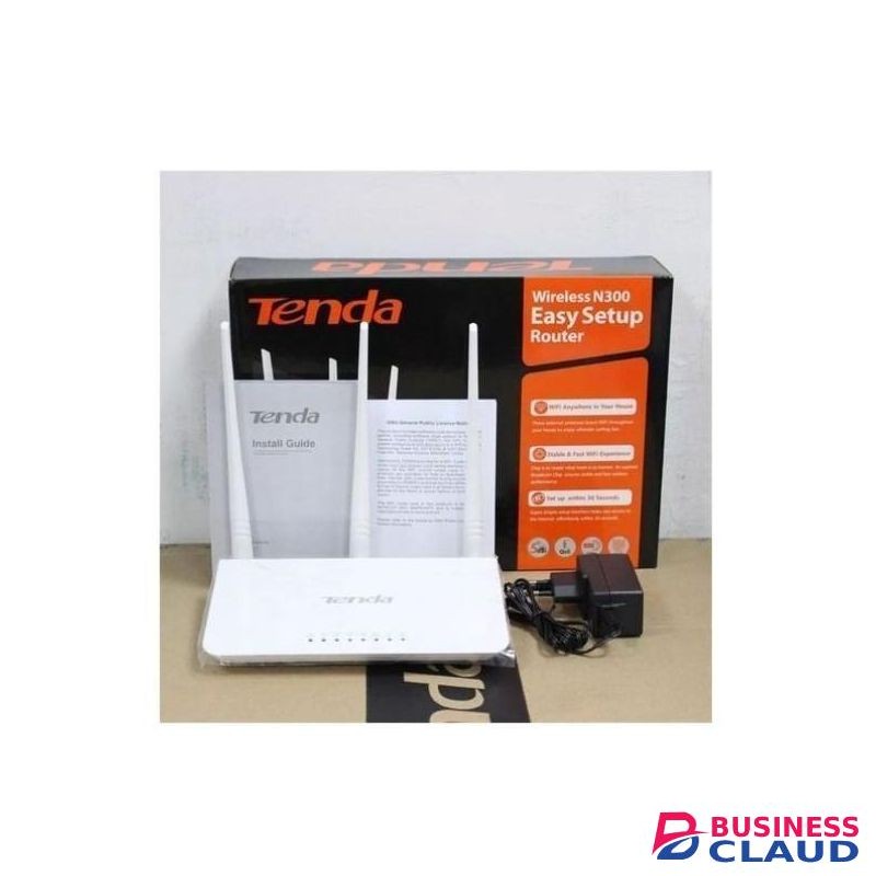 tenda Wireless Wi-Fi Router F3 300Mbps N300