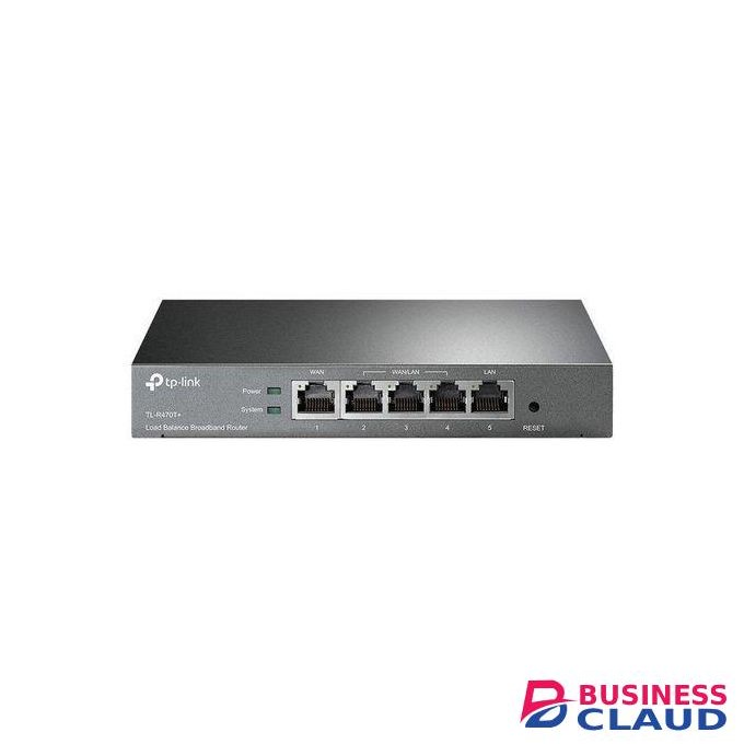 TPLink TL-R470T+ Desktop Load Balance Broadband Router - Black
