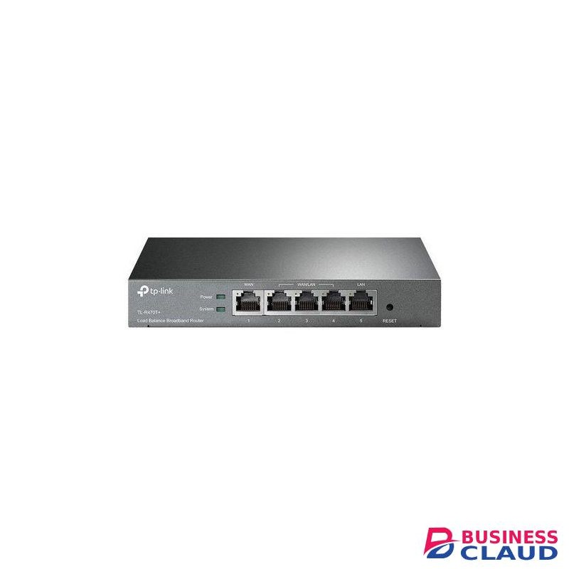 TPLink TL-R470T+ Desktop Load Balance Broadband Router - Black