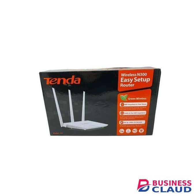 tenda N300 Wireless WiFi Router 300 Mbps F3