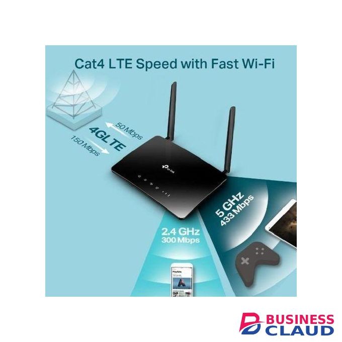 TP Link AC750 Wireless Dual Band 4G LTE Router