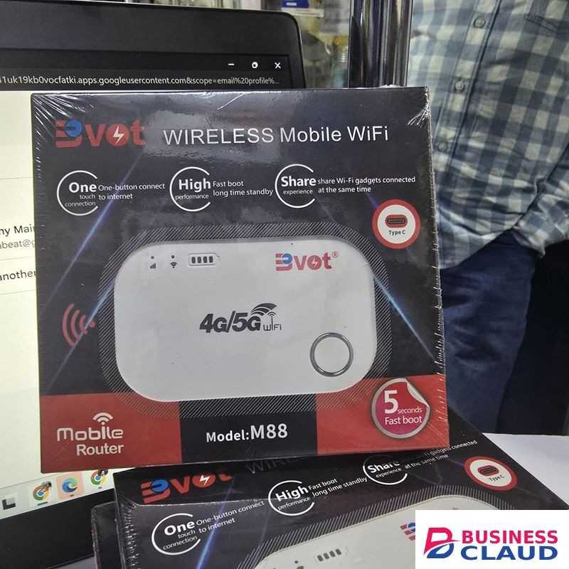 BVOT M88 Fast Boot WiFi Router with Touch Button Operation
