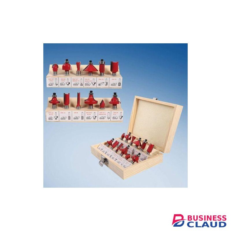 Router Bit Set 8mm Shank Mill Woodworking Trimming Tool