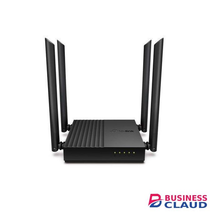 TP Link Archer C64, AC1200 Wireless MU-MIMO WiFi Router - Black