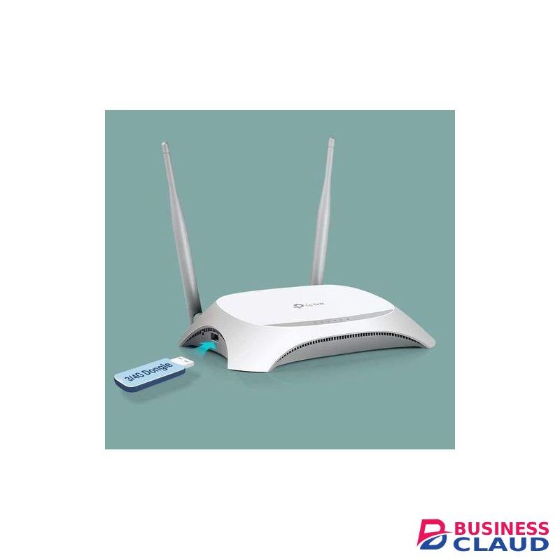 TP Link TL-MR3420 - Wireless N Router - 3G/4G - White