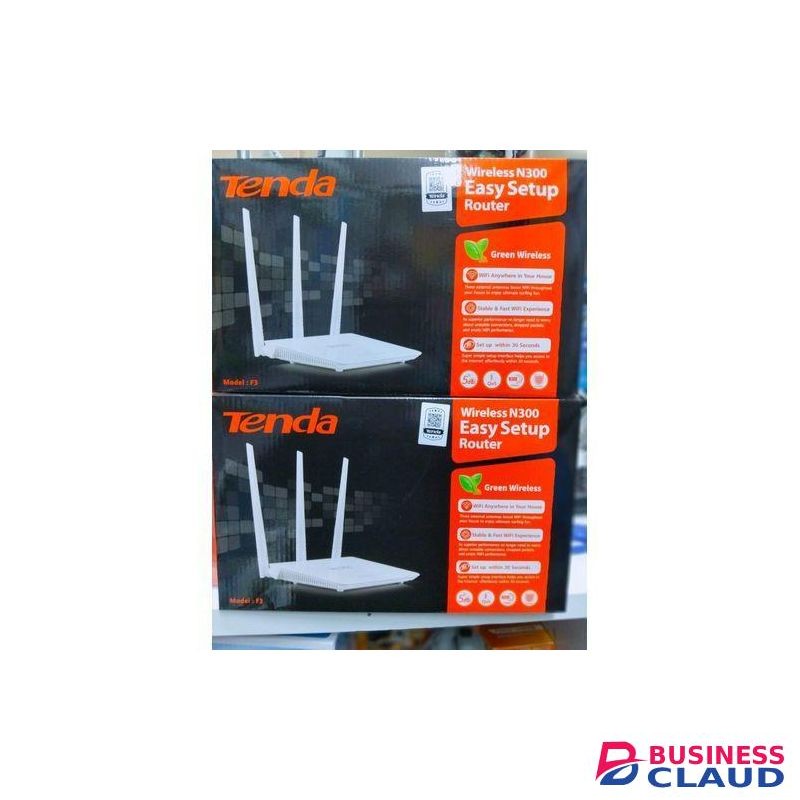 1Pc TENDA WIRELESS N300 WIFI ROUTER Fast Reliable Affordable Internet for Home & Offi