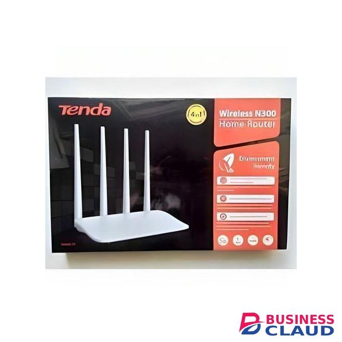 tenda F6 Wall Breaker 4 Antenna 300Mbps Wireless Wifi Router WiFi Repeater
