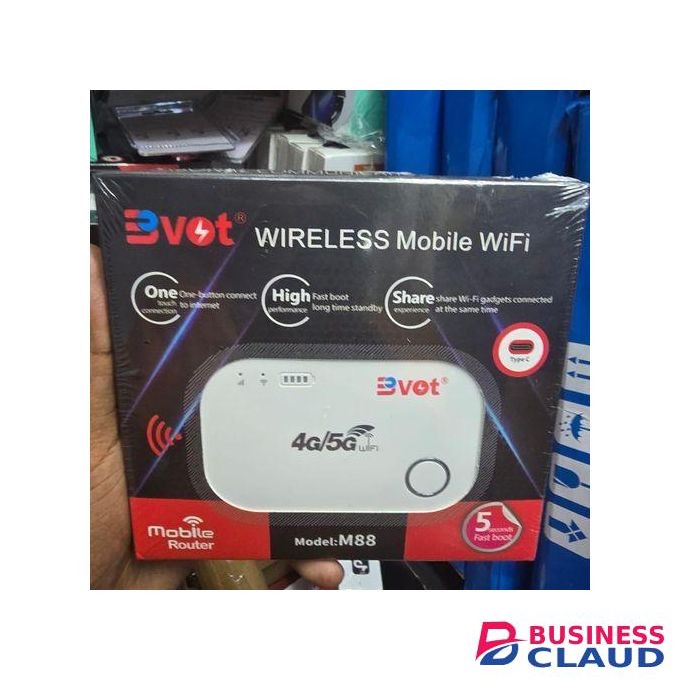 BVOT M88 Mobile WiFi â€“ Fast Access Router with Easy Sharing for All Devices