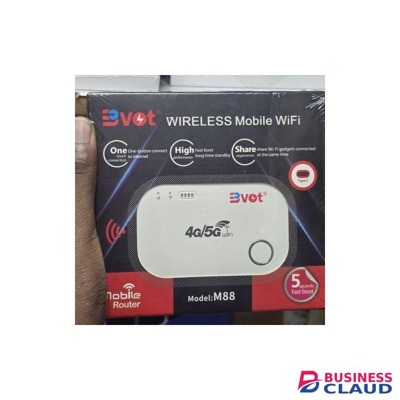 BVOT M88 5G Wireless Mobile WiFi Router Portable High-Speed Hotspot
