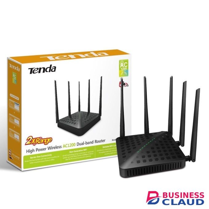 Rapoo Tenda FH1202 AC1200 Dual-Band High-Powered Wi-Fi Router